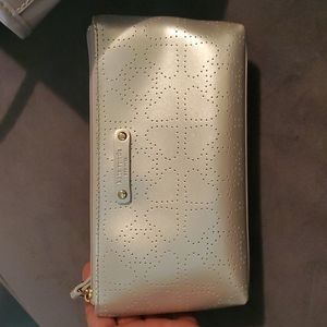 Kate Spade Metallic Makeup Pouch
